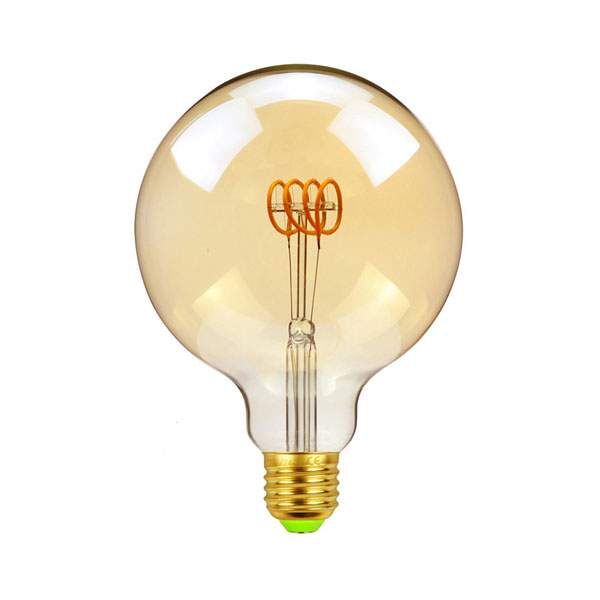 Flexible Led filament bulb G125 5W